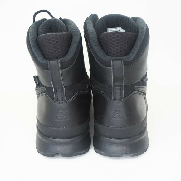 Nike Stasis ACG Mens Boots Leather Shoes Black main image 4
